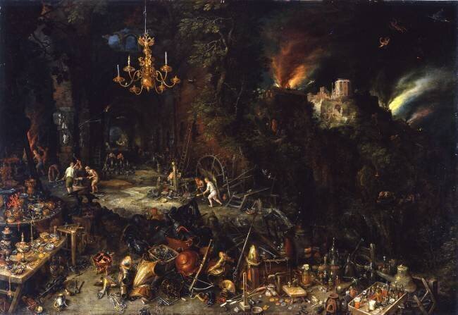 The fire Jan Brueghel the Elder