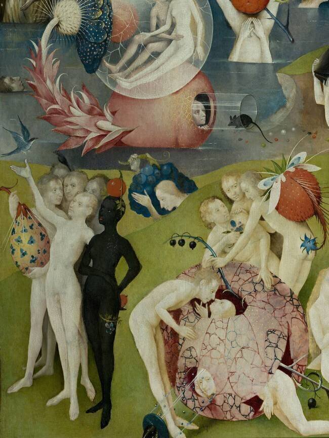 The Garden of Earthly Delights (detail) Jérôme Bosch