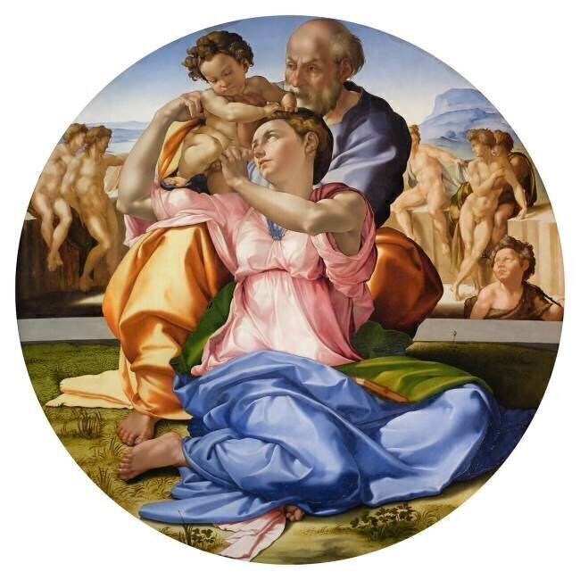 The Holy Family Michelangelo Buonarroti
