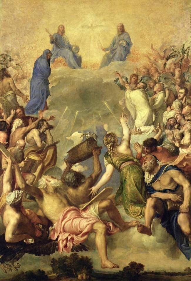 The Holy Trinity Tiziano