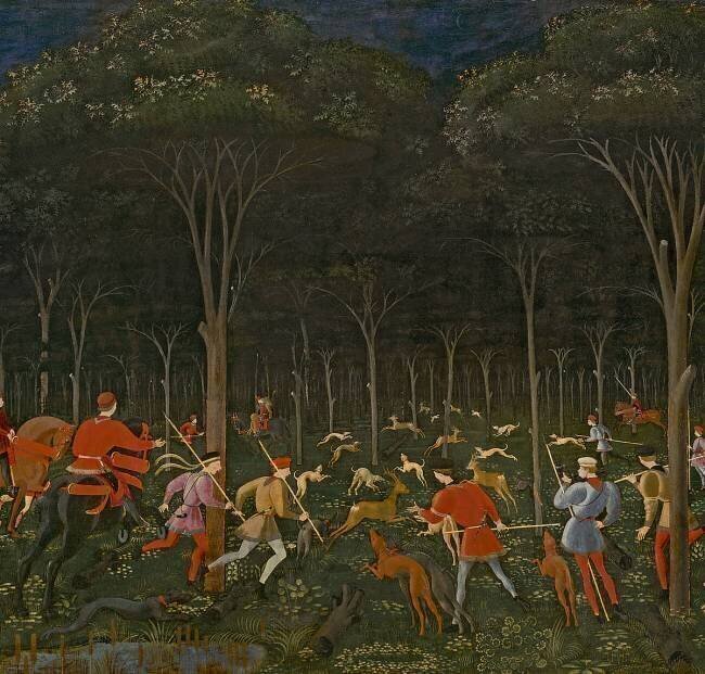 The Hunt in the Forest Paolo Uccello