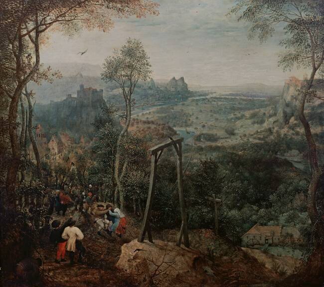 The Magpie on the Gallows Pieter Brueghel the Elder