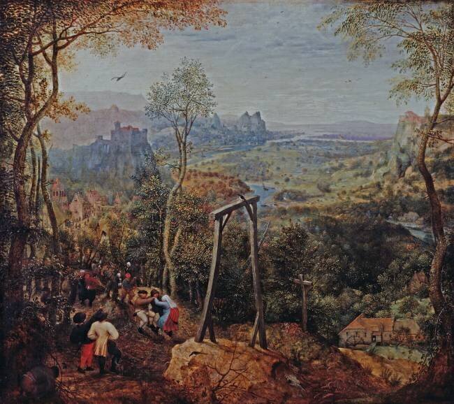 The Magpie on the Gallows Jan Brueghel the Elder