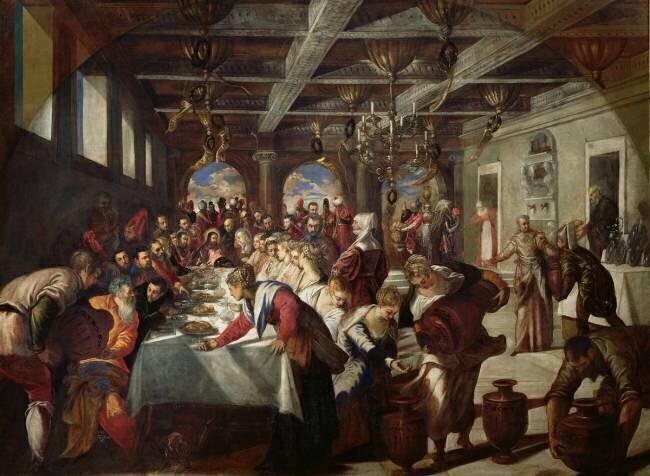 The Marriage at Cana Tintoretto
