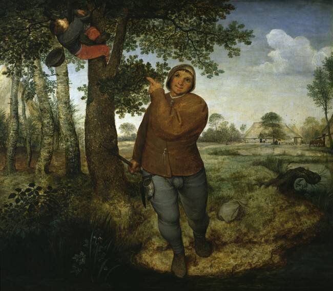 The nest robber Pieter Brueghel the Elder