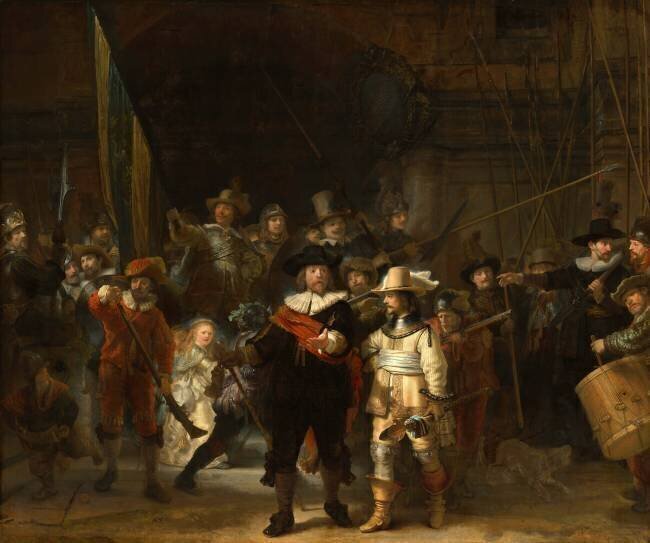 The Nightwatch Rembrandt