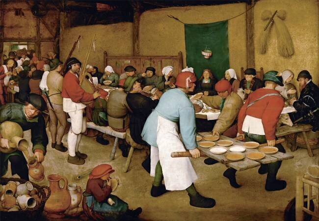 The peasant wedding Pieter Brueghel the Elder