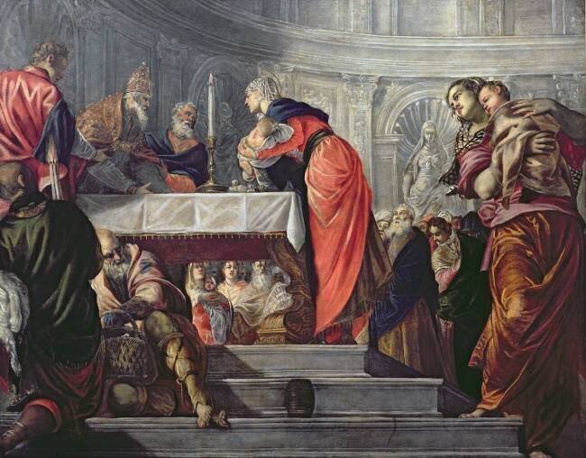 The Presentation of Christ in the Temple Tintoretto
