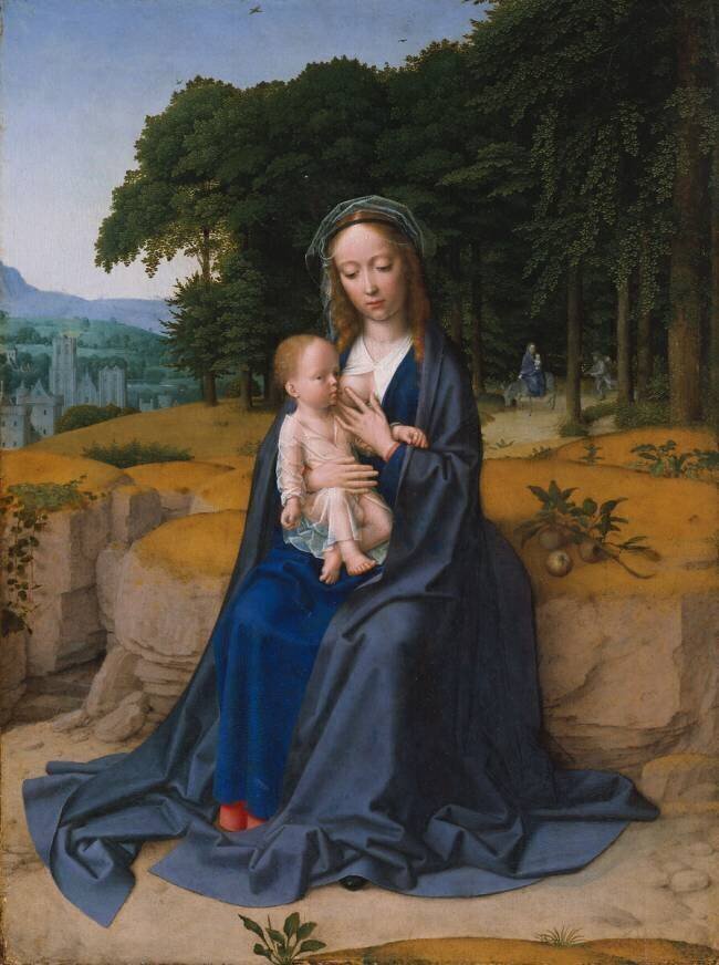 The Rest on the Flight into Egypt Gérard David