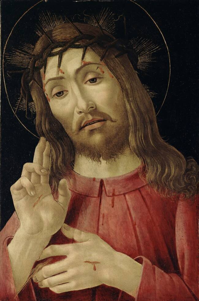 The Resurrected Christ Sandro Botticelli