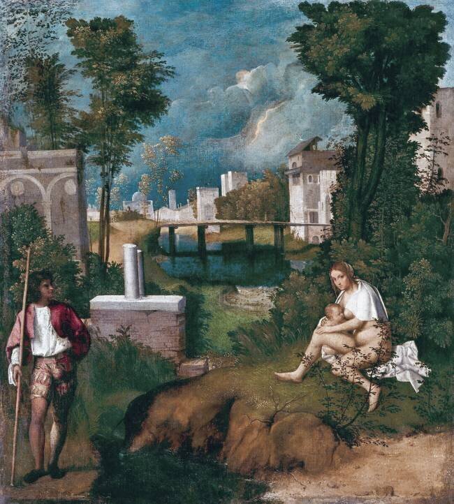 The Tempest  Giorgione