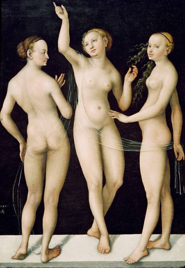 The Three Graces Lucas Cranach the Elder