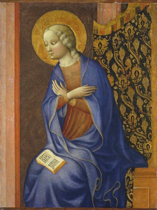 The Virgin Annunciate Tommaso Masolino da Panicale
