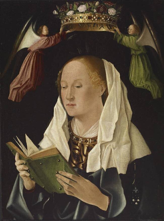 The Virgin Mary reading Antonello da Messina