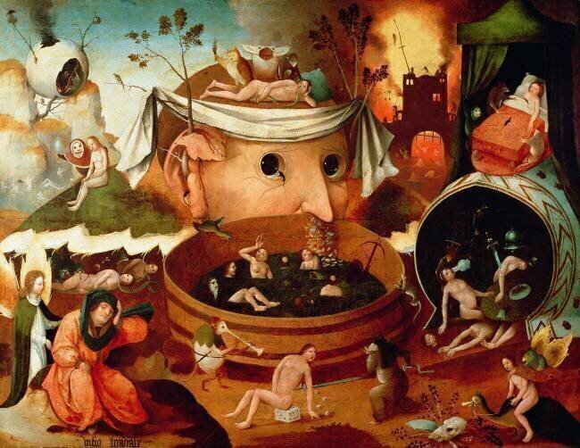 Tondal's Vision Jérôme Bosch