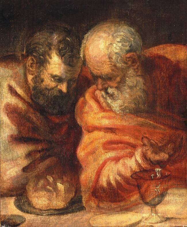 Two Prophets Tintoretto