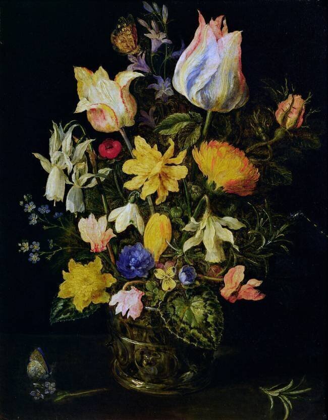 Vase of Flowers Jan Brueghel the Elder