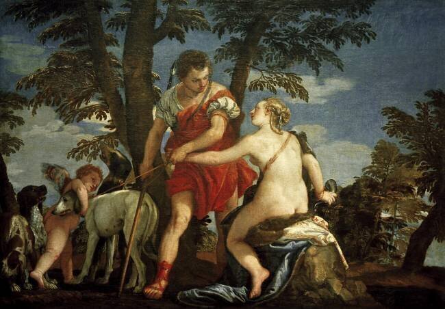 Venus and Adonis Paolo Veronese