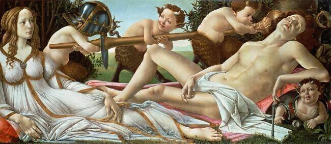 Venus and Mars Sandro Botticelli