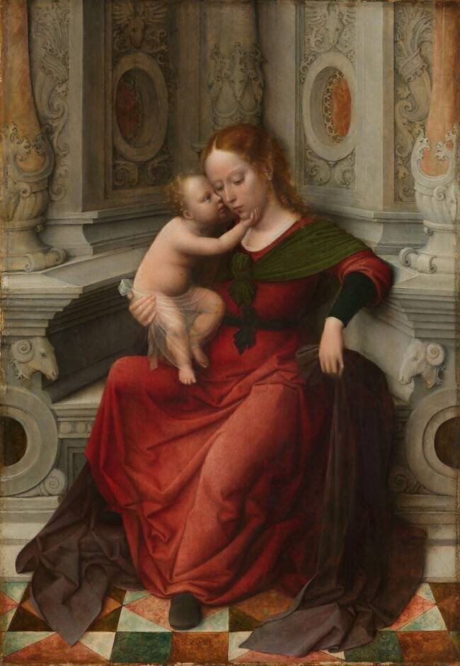 Virgin and Child Adriaen Isenbrandt