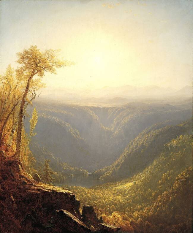 A Gorge in the Mountains Sanford Robinson Gifford