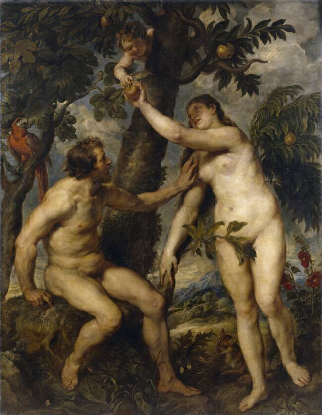 Adam and Eve Pierre Paul Rubens