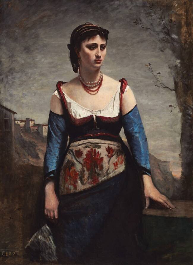 Agostina Jean-Baptiste Camille Corot