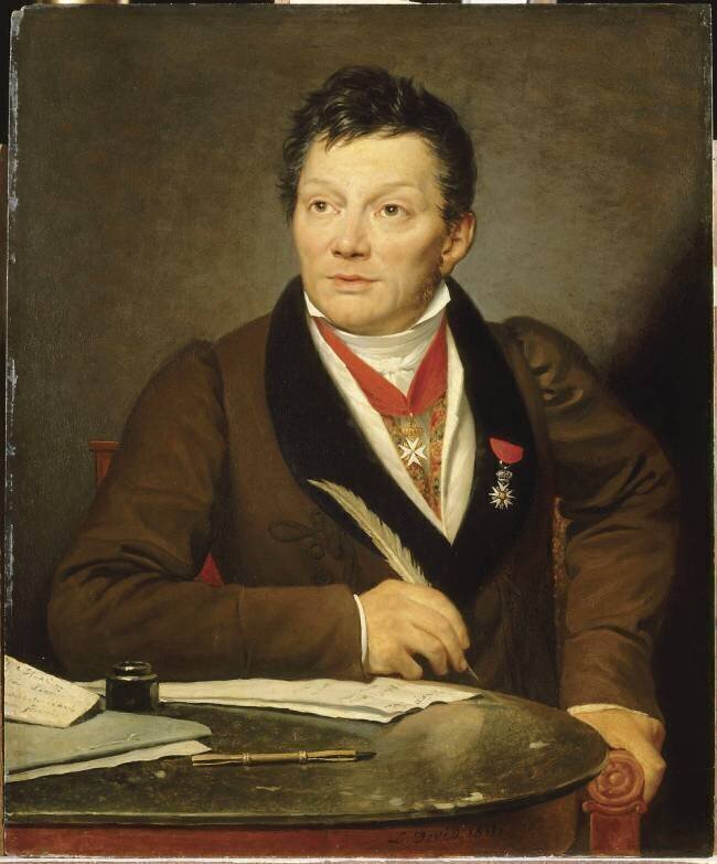 Alexandre Lenoir (1761-1839), archéologue, conservateur du Musée des Monuments Français Jacques-Louis David