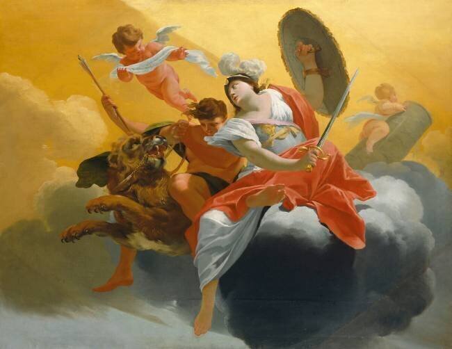 Allégorie de la Force Simon Vouet