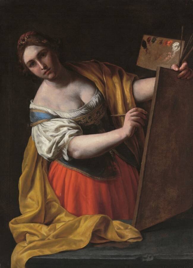 Allégorie de la peinture Alessandro Turchi