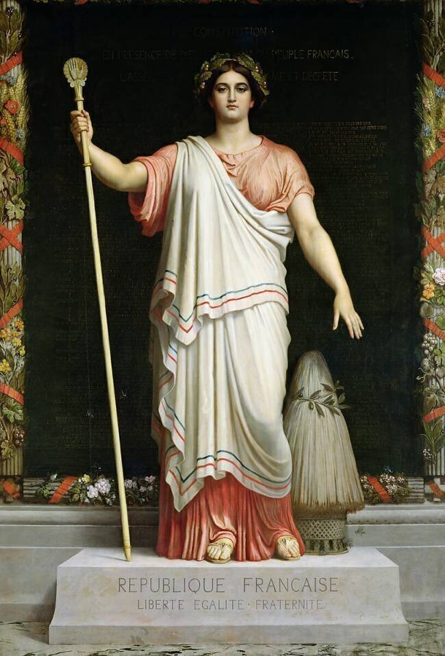 Allégorie de la République Dominique-Louis Papety