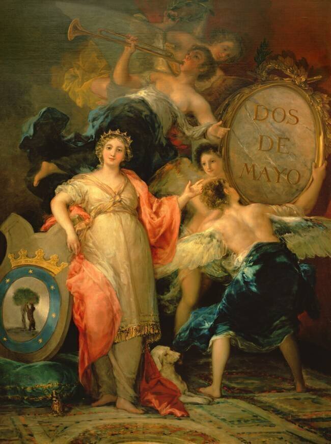 Allégorie de la ville de Madrid Francisco de Goya