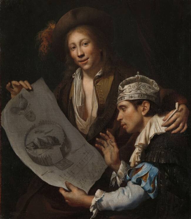 Allegory on the French Invasion of 1672 Jan van Wyckersloot