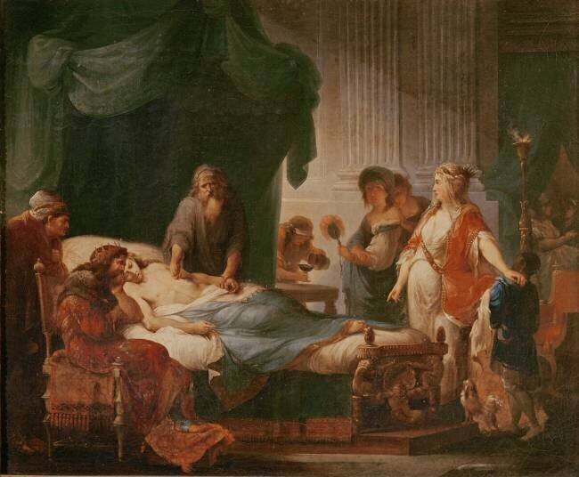 Antiochus et Stratonice Angelica Kauffmann