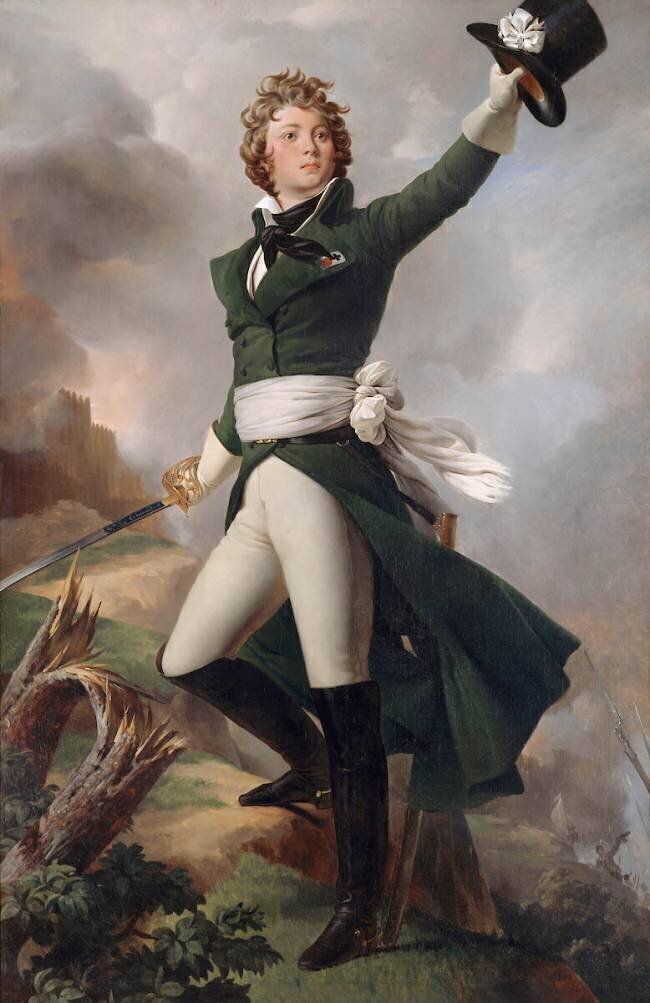 Antoine-Philippe de La Trémoille, prince de Talmont (1765-1794), général vendéen Léon Cogniet