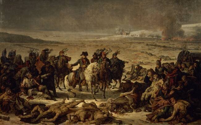 Après la bataille d'Eylau Charles Meynier