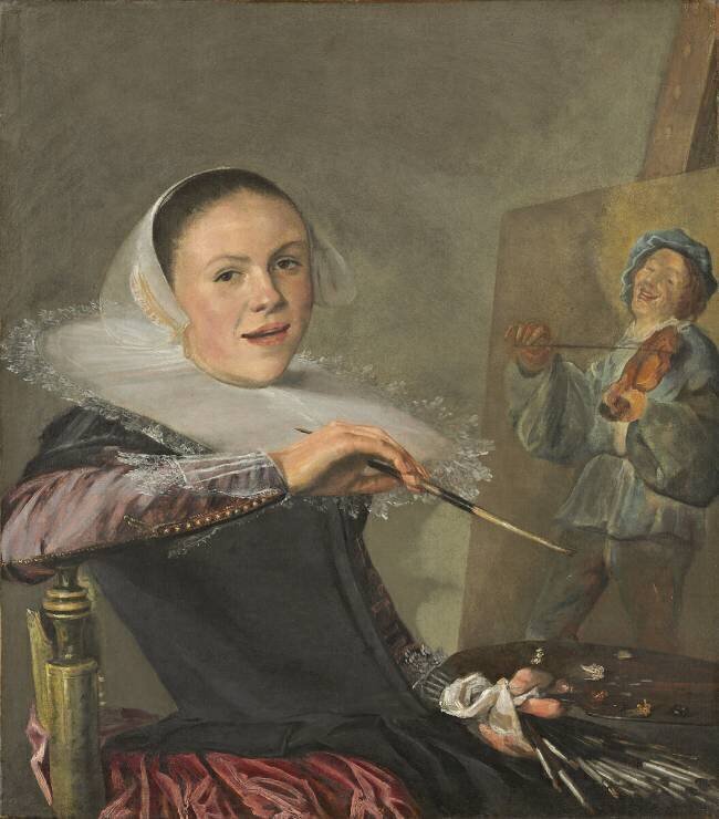 Autoportrait Judith Leyster