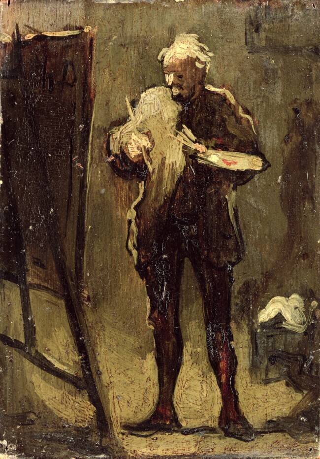 Autoportrait Honoré Daumier
