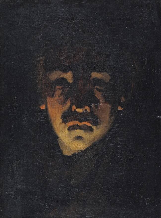 Autoportrait Adolphe-Félix Cals