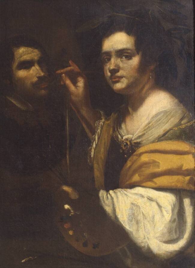 Autoportrait Artemisia Gentileschi