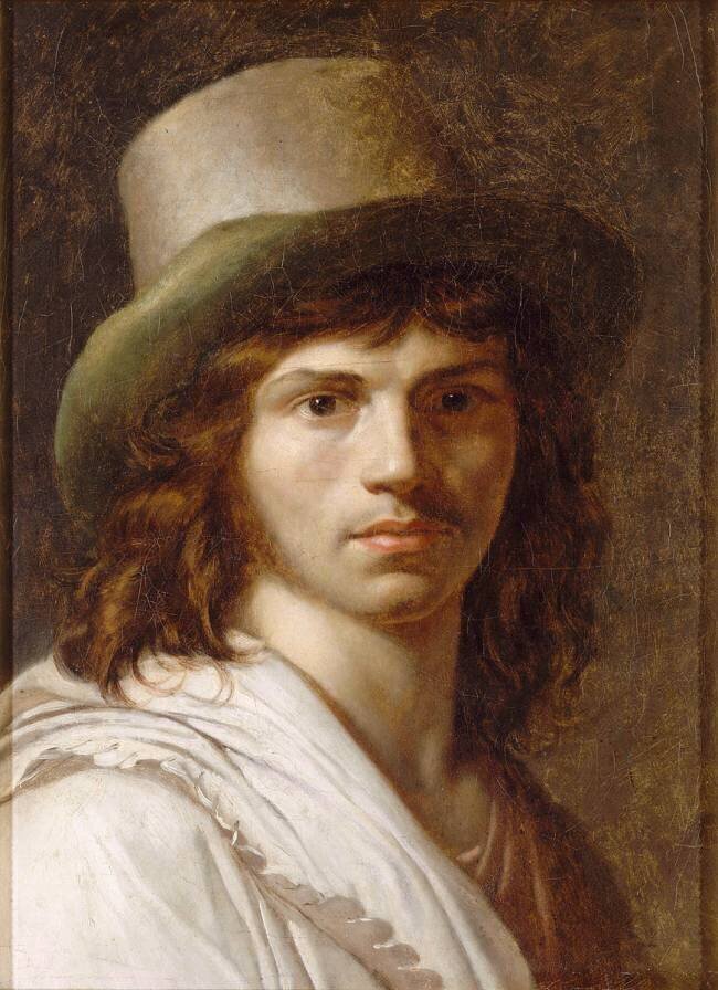 Autoportrait de Girodet Anne-Louis Girodet