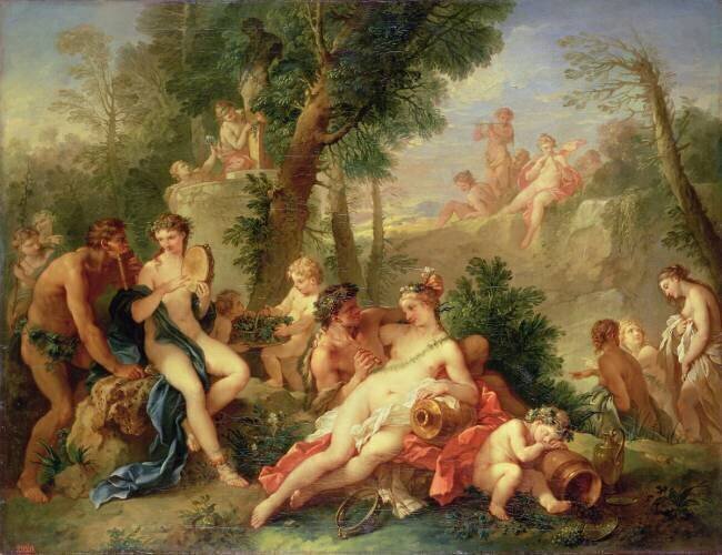 Bacchus and Ariadne Charles Joseph Natoire