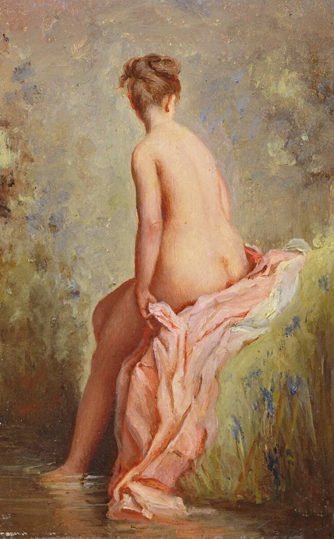 Baigneuse Charles Chaplin