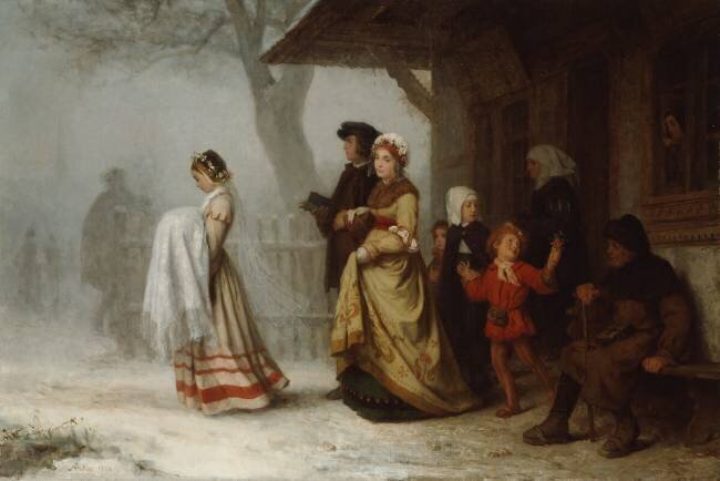 Baptism Albert Anker