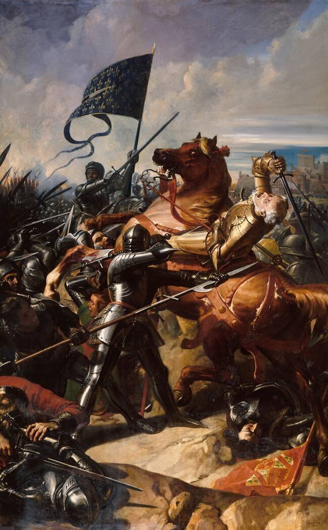 Bataille de Castillon, le 17 juillet 1453 Charles Philippe Larivière