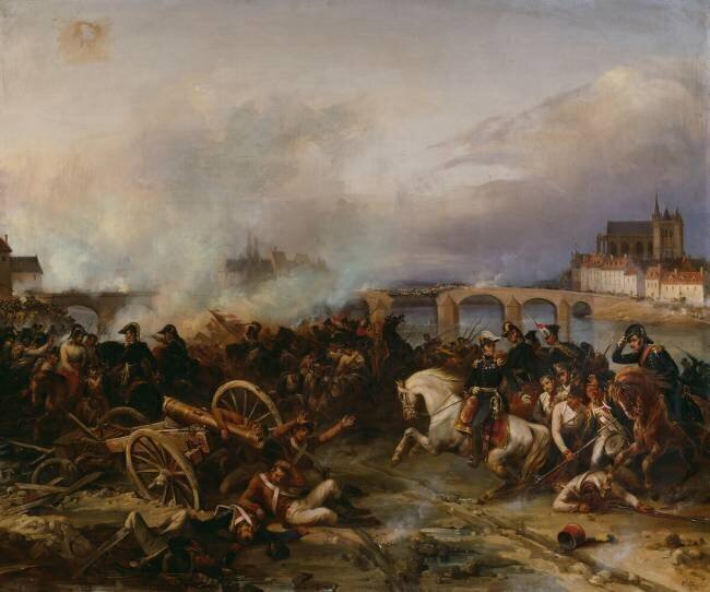 Bataille de Montereau, le 18 février 1814 (opération dirigée par le Général Gérard) Jean-Charles Langlois