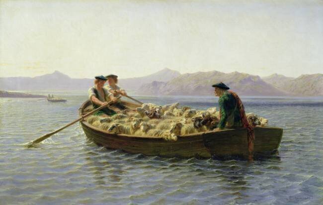 Bateau à rames Rosa Bonheur