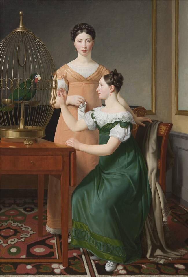 Bella et Hanna Christoffer Wilhelm Eckersberg