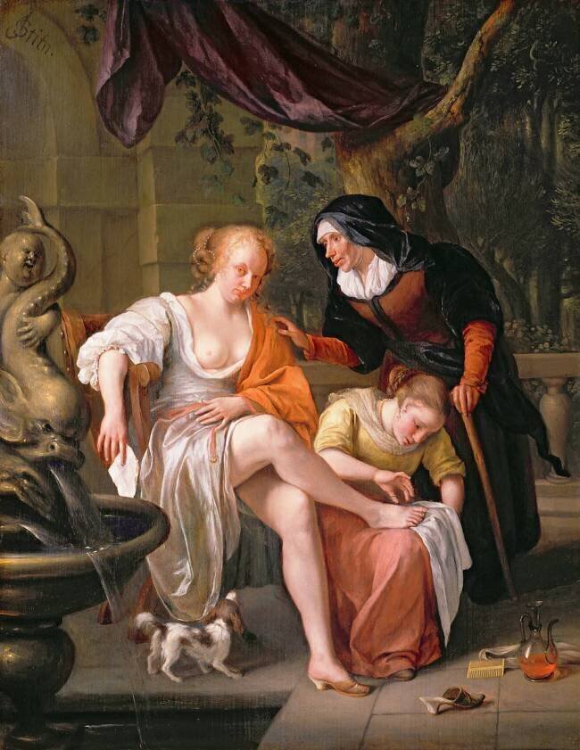 Bethsabée après le Bain Jan Steen