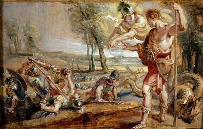 Cadmus Sowing the Dragon's Teeth Pierre Paul Rubens